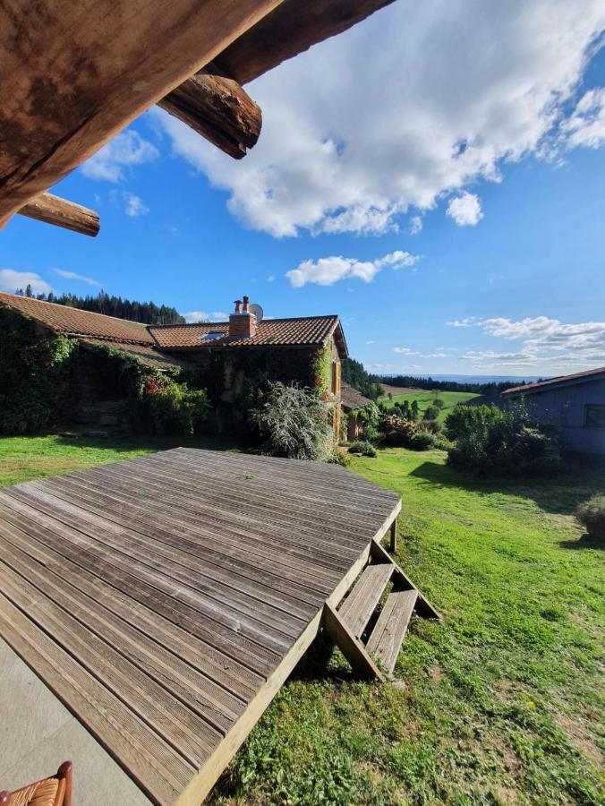Eco-Gite Cottage Panoramique, Terrasses, Baby Foot, 150 M2 Renove Et Agrandi En 2024, Activites Proposees Champagnac-le-Vieux Exterior foto